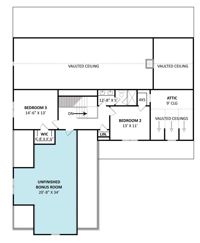 White Lily Second Floor Plan